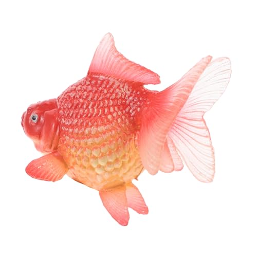 HEMOTON Künstliche Goldfische Modell Spielzeug Für Junge Mädchen Realistische PVC Fische Lernhilfe Zur Kognitiven Entwicklung Und Biologie Aquarium Dekoration von HEMOTON