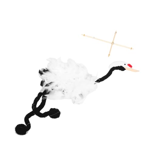 HEMOTON -streichpuppe Lustige Marionetten Tierdesign-Marionette Marionettenpuppen Marionettenspielzeug Plüsch Marionetten Marinette-Puppe Interaktives Plüschtier Künstliche Federn von HEMOTON