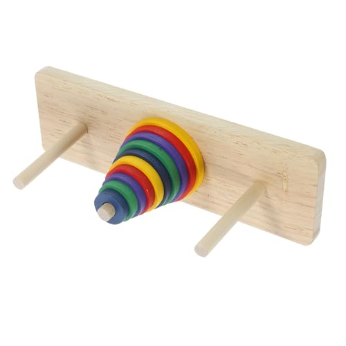 Holz Hanoi Puzzle Brettspiel Intelligentes für Erwachsene Kreativitätsförderndes Partyspiel Sicheres Langlebiges Material für Entertainment Holz Hanoi Puzzle Brettspiel Intelligentes für Erwachsene Kreativitätsförderndes Partyspiel Sicheres Langlebiges Material für Entertainment von HEMOTON