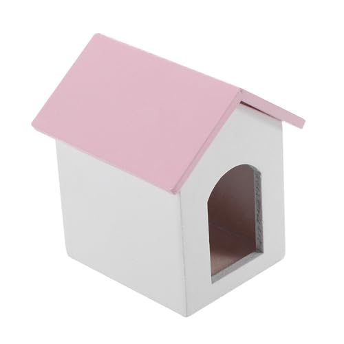 Minihaus Modell Kleines Das Kleines Winzige Häuser Puppenmöbel Winziges Kit Hund Und Hundehaus Holzpuppenhaus Mini Puppenhaus Kit Puppenhaus Küche HEMOTON von HEMOTON