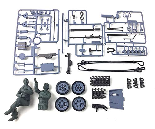 Henglong 3868 Dekoration Kunststoff Teile Tasche Deutsch Stug III RC Tank 1:16 von HENG LONG