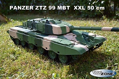 Rc Panzer ZTZ 99 MBT Heng Long 1:16 Schuss, Sound und Rauch von HENG LONG