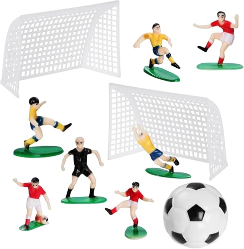 10 Stück Tortendeko Fussball, Fußball Geburtstagstorte Dekoration, Fussball Deko Geburtstag Kinder,Toppers Fußball Spieler Figur,Fußball Spieler Tortenaufleger Deko für Junge Geburtstag Party 10 Stück Tortendeko Fussball, Fußball Geburtstagstorte Dekoration, Fussball Deko Geburtstag Kinder,Toppers Fußball Spieler Figur,Fußball Spieler Tortenaufleger Deko für Junge Geburtstag Party von HENGBIRD