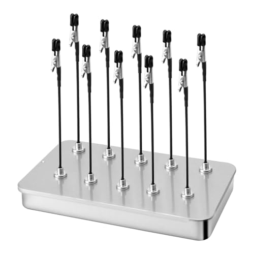 HENGBIRD 10 Stück LöThilfe Dritte Hand und 1 Eisenbox Als Basis Wird,Dritte Hand LöTen mit Krokodilklemmen Geeignet für Platinenhalter, Elektronische Produkte und Den Modellbau ZubehöR HENGBIRD 10 Stück LöThilfe Dritte Hand und 1 Eisenbox Als Basis Wird,Dritte Hand LöTen mit Krokodilklemmen Geeignet für Platinenhalter, Elektronische Produkte und Den Modellbau ZubehöR von HENGBIRD