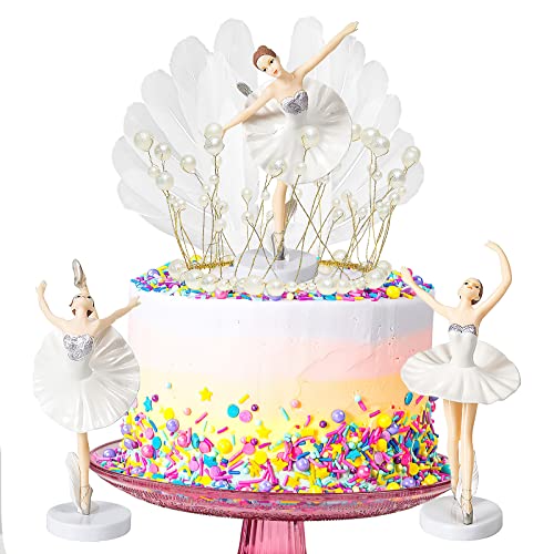 HENGBIRD Ballerina Tortendeko Dekoration, 5 Stück Geburtstag Kuchen Regenbogen Happy Birthday Girlande Figuren Ballerina Tortendeko DIY Torten Topper Geburtstag Party Kuchen Deko HENGBIRD Ballerina Tortendeko Dekoration, 5 Stück Geburtstag Kuchen Regenbogen Happy Birthday Girlande Figuren Ballerina Tortendeko DIY Torten Topper Geburtstag Party Kuchen Deko von HENGBIRD