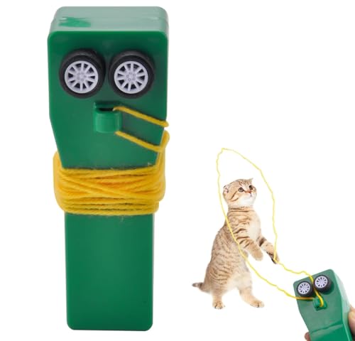 HENGBIRD Lasso String Shooterm, Grün Neueste Loop Lasso String Shooter Spielzeug, Handheld Zip String Rope Launcher, Rope Launcher Propeller, Lasso String Shooter für Kinder von HENGBIRD