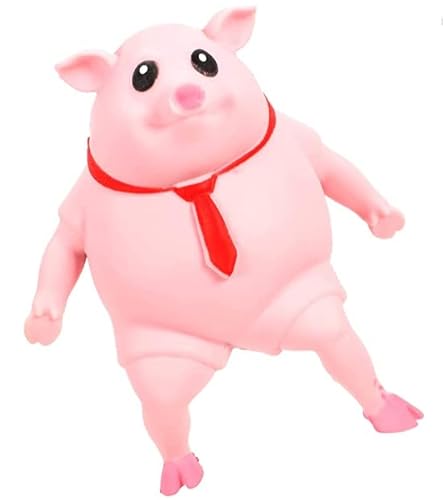 HENGBIRD Schwein Stressspielzeug, Süßes Rosa Stress Schwein, Stress Spielzeug Schweine Antistress Spielzeug, Schweine-Quetschspielzeug, Ensorisches Fidget-Spielzeug für Jungen und Mädchen HENGBIRD Schwein Stressspielzeug, Süßes Rosa Stress Schwein, Stress Spielzeug Schweine Antistress Spielzeug, Schweine-Quetschspielzeug, Ensorisches Fidget-Spielzeug für Jungen und Mädchen von HENGBIRD