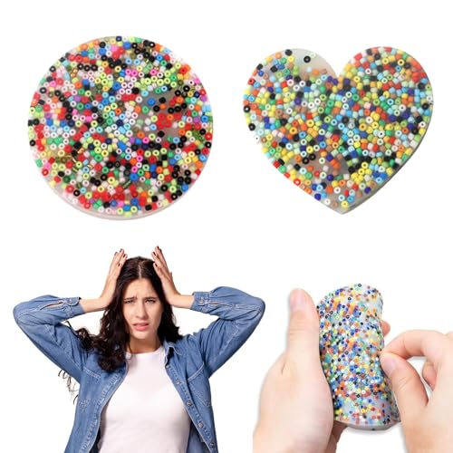 HEOUCH 2 Stücke Picky Pad, Silikon Skin Picking Fidget, Sensory Toys for Skin Picking, Skin Picking Pocket Pads, Kann Emotionen Besänftigen, Stress Abbauen und die Hände Bewegen HEOUCH 2 Stücke Picky Pad, Silikon Skin Picking Fidget, Sensory Toys for Skin Picking, Skin Picking Pocket Pads, Kann Emotionen Besänftigen, Stress Abbauen und die Hände Bewegen von HEOUCH