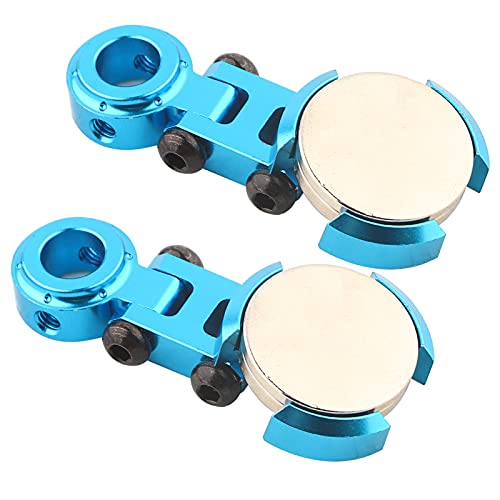 2pcs RC Magnetic Body Post, Metall Magnet Body Post Mount 38x18mm/1,38x0.71in Modell Fahrzeugbehörden für SCX10 D90 HPI RC -Auto (Dunkelblau) von HERCHR