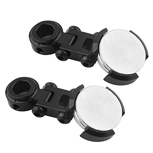 2pcs RC Magnetic Body Post, Metall Magnet Body Post Mount 38x18mm/1,38x0.71in Modell Fahrzeugbehörden für SCX10 D90 HPI RC -Auto (Schwarz) von HERCHR