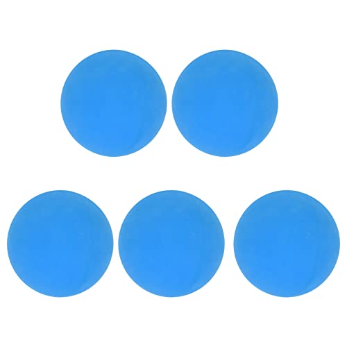 5pcs 6 cm Hüpfbalbengummi -Bouncing Bälle, Gummi tragbare Handübungskugeln Wandball für Kinder für Schwimmbäder Strände (#1) von HERCHR