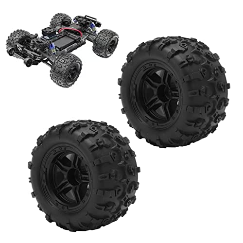 HERCHR 1Pair RC -Autorreifen, 80 mm/3,1 -Zoll -Durchmesser und Felgen Set Plastic Rad Rand Rand Gummi -Reifen -Upgrade -Zubehör für 1/16 Fernbedienungsauto HERCHR 1Pair RC -Autorreifen, 80 mm/3,1 -Zoll -Durchmesser und Felgen Set Plastic Rad Rand Rand Gummi -Reifen -Upgrade -Zubehör für 1/16 Fernbedienungsauto von HERCHR