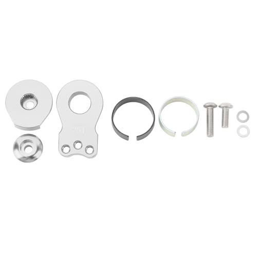 HERCHR 25t Servo Sparer, Aluminiumlegierung Ersatz Universal Servoarm mit 2 Unterlegscheiben und 2 Schrauben für 1/10 RC -Auto (Du färbte) von HERCHR