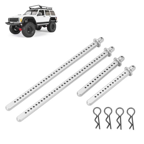 HERCHR 4pcs RC -Autoschalensäule, Aluminium -Legierung vorderen erweiterten Körper nach Montiermontage -Säulen -Upgrade mit R -Stiften für SCX10 90046 1/10 HERCHR 4pcs RC -Autoschalensäule, Aluminium -Legierung vorderen erweiterten Körper nach Montiermontage -Säulen -Upgrade mit R -Stiften für SCX10 90046 1/10 von HERCHR