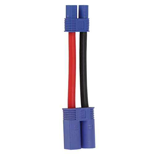 HERCHR EC5-Stecker auf EC3-Buchse, 8,9 cm Lang, 12 AWG, Sicheres Verlängerungskabel aus Weichem Silikon Für LiPo-Akku, Micro-FPV-Drohne HERCHR EC5-Stecker auf EC3-Buchse, 8,9 cm Lang, 12 AWG, Sicheres Verlängerungskabel aus Weichem Silikon Für LiPo-Akku, Micro-FPV-Drohne von HERCHR