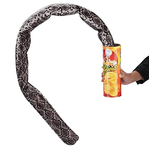 HERCHR Kartoffelchip -Schlange in Einer Dose Gag -Geschenkstreich April Fool Day Halloween Party Dekoration Witze Pop Out Frühlingsfeier Vorräte von HERCHR