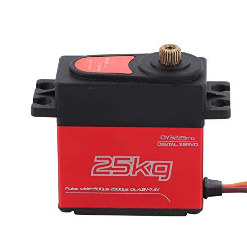 HERCHR Qy3225 25 kg hohe Torsion coreless Motor servo Metall wasserabrüstung digitales und rostfreies stahlausrüstes servo -Zubehör für 1/10 1/8 RC -Autoboot HERCHR Qy3225 25 kg hohe Torsion coreless Motor servo Metall wasserabrüstung digitales und rostfreies stahlausrüstes servo -Zubehör für 1/10 1/8 RC -Autoboot von HERCHR