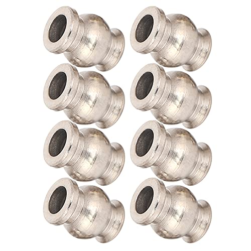 RC Stoßdämpfer Kugelkopf, 8 Stück 7,2x5,8mm RC Anti Vibration Ball RC Metall Stoßdämpfer Kugelkopf Suspension Link Pivot Ball Set RC Auto Reparatur Shock Absorber Upgrade Teile Für Axial 1/10 RC Car RC Stoßdämpfer Kugelkopf, 8 Stück 7,2x5,8mm RC Anti Vibration Ball RC Metall Stoßdämpfer Kugelkopf Suspension Link Pivot Ball Set RC Auto Reparatur Shock Absorber Upgrade Teile Für Axial 1/10 RC Car von HERCHR