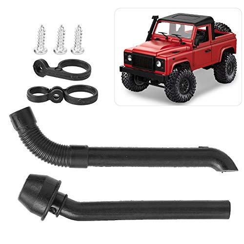 HERCHR RC -Auto Schnorchel, Simulation Schnorchel RC Model Car Body Shell Accessoires Gummi Schnorchel RC -Autozubehör für Land Defender D90 D110 1/10 RC Crawler HERCHR RC -Auto Schnorchel, Simulation Schnorchel RC Model Car Body Shell Accessoires Gummi Schnorchel RC -Autozubehör für Land Defender D90 D110 1/10 RC Crawler von HERCHR