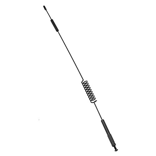 HERCHR RC -Auto -Simulationsantenne, M3x8mm Fernbedienungssteuerfahrzeug Dekorationsteile Metallsimulationsantenne für Traxxastrx4 RC Crawler Car Upgrade -Teile (290 mm) von HERCHR
