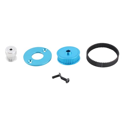 HERCHR RC -Getriebegürtel, Aluminiumlegierung RCBELT -Antriebsgetriebe 57T Low Rausch Gummi -Antriebsantriebsgetriebe für TT02 Fernbedienungsauto HERCHR RC -Getriebegürtel, Aluminiumlegierung RCBELT -Antriebsgetriebe 57T Low Rausch Gummi -Antriebsantriebsgetriebe für TT02 Fernbedienungsauto von HERCHR