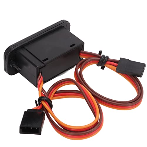 HERCHR RC-JR-Stil, robuster EIN-Aus-Schalter für JR-Stecker, RC-Schalter-Anschluss mit LED für RC-Flugzeug, RC-Zubehör für Empfänger-Servo HERCHR RC-JR-Stil, robuster EIN-Aus-Schalter für JR-Stecker, RC-Schalter-Anschluss mit LED für RC-Flugzeug, RC-Zubehör für Empfänger-Servo von HERCHR