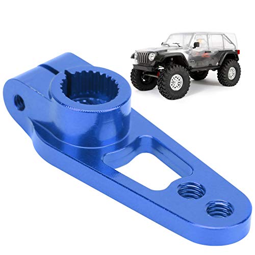 HERCHR RC -Servoarm, Aluminiumlegierung 25T Lenkausrüstung Accessoire Ersatzteil für 1/8 1/10 RC -Auto (Blau) von HERCHR