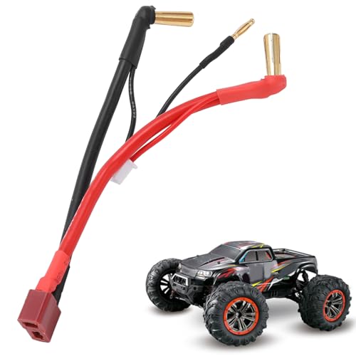 HERCHR RC -Verbindungslinie, 12AWG RC -Auto T -Stecker weiblich bis 90 Grad 4mm Bananenstopfen Männliches Kabel mit 2 mm Kopf RCCONnecting -Linie für 2s 7,4 V Lithiumbatterie HERCHR RC -Verbindungslinie, 12AWG RC -Auto T -Stecker weiblich bis 90 Grad 4mm Bananenstopfen Männliches Kabel mit 2 mm Kopf RCCONnecting -Linie für 2s 7,4 V Lithiumbatterie von HERCHR