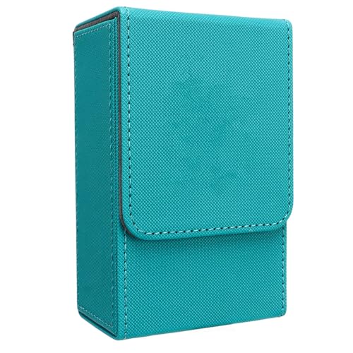 HERCHR Tarot Etui, 57x86x137mm/2,2x3,4x5,4 Zoll PU Leder Tarot Aufbewahrungsbox Tarotbox Tarotdeckhalter Tarotkarten Spielkartenetui Für Die Meisten Tarotkarten in Standardgröße, Platz für 95 Karten von HERCHR