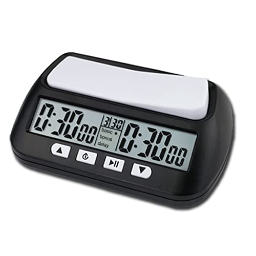 Schachtimer, multifunktionale Digitale Uhr mit hörbarer Alarmfunktion für chinesische und Internationale Schachbrettspiele, englische Version Schachtimer, multifunktionale Digitale Uhr mit hörbarer Alarmfunktion für chinesische und Internationale Schachbrettspiele, englische Version von HERCHR