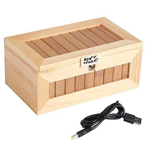 Wooden USB Electronic Box, Wooden Tiger Toy Box Funny Interactive Stress Relief Toy Gift Desk Decoration Wooden USB Electronic Box, Wooden Tiger Toy Box Funny Interactive Stress Relief Toy Gift Desk Decoration von HERCHR