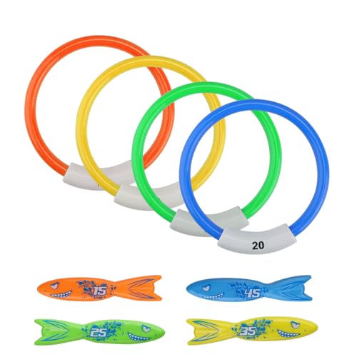 HERKINDNESS 8 Stück Tauchspielzeug, Digitaler Tauchring, Schnell Unter Wasser Sinken Schwimmbad Spielzeug, tauchring Set für Tauchtraining, Poolpartys und Tägliche Unterhaltung Verwendet HERKINDNESS 8 Stück Tauchspielzeug, Digitaler Tauchring, Schnell Unter Wasser Sinken Schwimmbad Spielzeug, tauchring Set für Tauchtraining, Poolpartys und Tägliche Unterhaltung Verwendet von HERKINDNESS