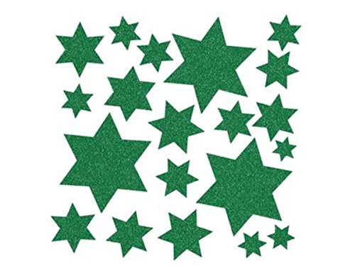 HERMA 15067 Fensterdecor Sterne, grün von HERMA