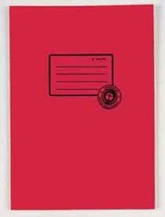 HERMA Heftschoner Recycling, DIN A4, aus Papier, dunkelrot von HERMA