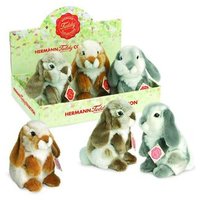 Hermann Teddy 93760 Hase hockend 19 cm - 3-farbig sortiert Hermann Teddy 93760 Hase hockend 19 cm - 3-farbig sortiert von HERMANN TEDDY
