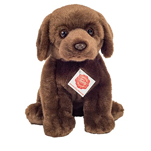 Teddy Hermann 91958 Hund Labrador sitzend Dunkelbraun 25 cm, Kuscheltier, Plüschtier mit recycelter Füllung Teddy Hermann 91958 Hund Labrador sitzend Dunkelbraun 25 cm, Kuscheltier, Plüschtier mit recycelter Füllung von Hermann Teddy