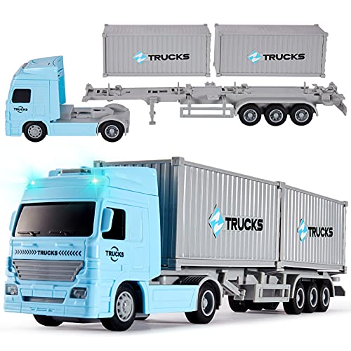 HERSITY Containerwagen Spielzeug mit Sound und Licht Fahrzeuge Pädagogisches Spielzeug Geschenk für Kinder Jungen Mädchen 3 4 5 6 Jahre HERSITY Containerwagen Spielzeug mit Sound und Licht Fahrzeuge Pädagogisches Spielzeug Geschenk für Kinder Jungen Mädchen 3 4 5 6 Jahre von HERSITY