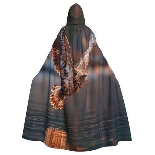 Adler Futtersuche Hexenkostüm – Horror-Halloween-Kostüm mit Kapuzenumhang für Herren, perfekt für Cosplay und Partys Adler Futtersuche Hexenkostüm – Horror-Halloween-Kostüm mit Kapuzenumhang für Herren, perfekt für Cosplay und Partys von HERTqwop