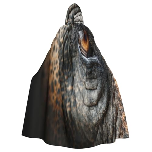 Elefantenauge Hexenkostüm - Horror Halloween Kostüm mit Kapuze Umhang für Herren, perfekt für Cosplay und Partys Elefantenauge Hexenkostüm - Horror Halloween Kostüm mit Kapuze Umhang für Herren, perfekt für Cosplay und Partys von HERTqwop