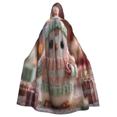 Niedliches Puppenkostüm Hexe - Horror Halloween Kostüm mit Kapuze Umhang für Männer, perfekt für Cosplay und Partys Niedliches Puppenkostüm Hexe - Horror Halloween Kostüm mit Kapuze Umhang für Männer, perfekt für Cosplay und Partys von HERTqwop