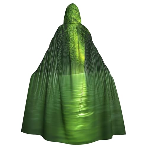 Zhulin Tunnel Hexenkostüm - Horror Halloween Kostüm mit Kapuze Umhang für Herren Perfekt für Cosplay und Party Zhulin Tunnel Hexenkostüm - Horror Halloween Kostüm mit Kapuze Umhang für Herren Perfekt für Cosplay und Party von HERTqwop