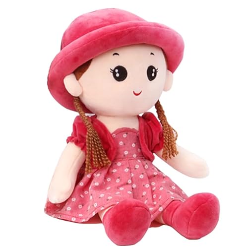 HERUAI Weiche, kuschelige Stoffpuppe, Plüsch, erstes Spielzeug für Babys, Mädchen, niedliche Cartoon-Prinzessin, kleine Puppe mit abnehmbarem Hut, bester Geburtstag HERUAI Weiche, kuschelige Stoffpuppe, Plüsch, erstes Spielzeug für Babys, Mädchen, niedliche Cartoon-Prinzessin, kleine Puppe mit abnehmbarem Hut, bester Geburtstag von HERUAI