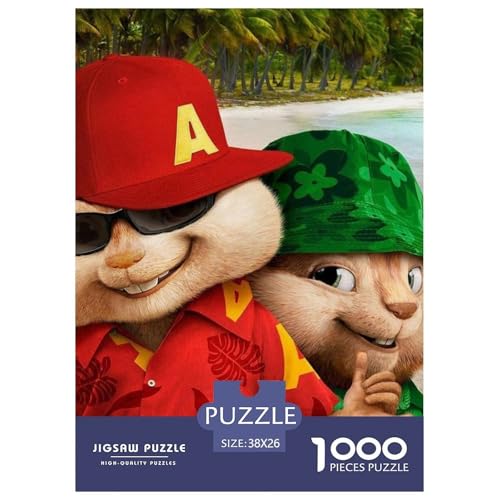 Alvin Puzzles 1000 Teile Schwer Puzzle Spielzeug Lernspiel Impossible Chipmunks Herausforderung Spielzeug Für Erwachsene Kinder 38x26cm/1000pcs Alvin Puzzles 1000 Teile Schwer Puzzle Spielzeug Lernspiel Impossible Chipmunks Herausforderung Spielzeug Für Erwachsene Kinder 38x26cm/1000pcs von HESHS