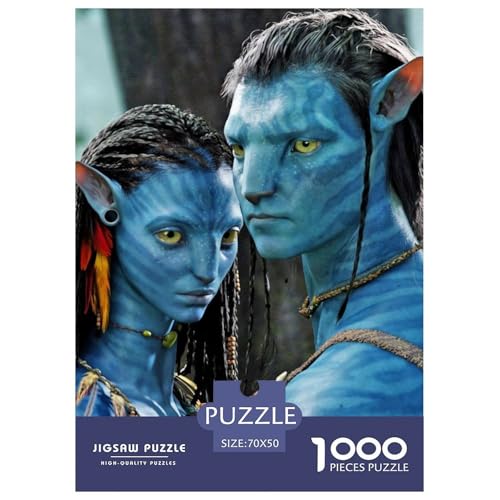 Avatar Puzzle 1000 Teile Schwer Puzzle Spielzeug Lernspiel Impossible Jack Herausforderung Spielzeug Für Erwachsene Und Kinder Ab 12 Jahren 70x50cm/1000pcs Avatar Puzzle 1000 Teile Schwer Puzzle Spielzeug Lernspiel Impossible Jack Herausforderung Spielzeug Für Erwachsene Und Kinder Ab 12 Jahren 70x50cm/1000pcs von HESHS