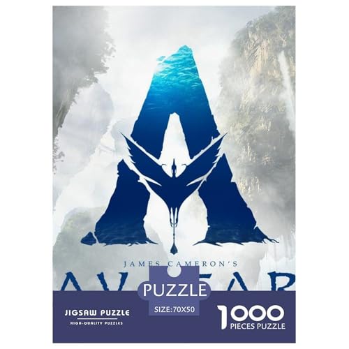 Avatar Puzzle 1000 Teile Schwer Puzzle Spielzeug Lernspiel Impossible Jack Herausforderung Spielzeug Für Erwachsene Und Kinder in Bewährter 70x50cm/1000pcs Avatar Puzzle 1000 Teile Schwer Puzzle Spielzeug Lernspiel Impossible Jack Herausforderung Spielzeug Für Erwachsene Und Kinder in Bewährter 70x50cm/1000pcs von HESHS