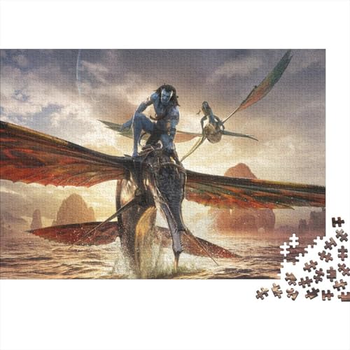 Avatar Puzzle 1000-teilige Schwer Puzzle Spielzeug Lernspiel Impossible Jack Herausforderung Spielzeug Für Erwachsene Und Kinder Ab 14 Jahren 70x50cm/1000pcs von HESHS
