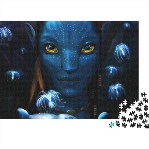 Avatar Puzzle 1000-teilige Schwer Puzzle Spielzeug Pädagogisches Spiel Impossible Jack Herausforderungsspielzeug Für Erwachsene Und Kinder Ab 12 Jahren 38x26cm/1000pcs von HESHS