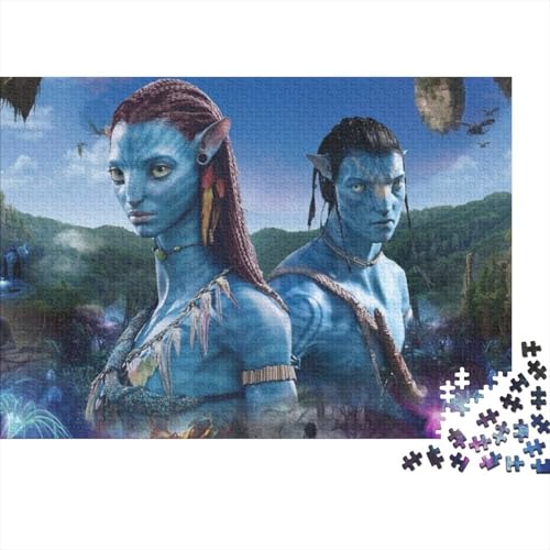 Avatar Puzzle 1000-teilige Schwer Puzzle Spielzeug Pädagogisches Spiel Impossible Jack Herausforderungsspielzeug Für Erwachsene Und Kinder Ab 14 Jahren 38x26cm/1000pcs Avatar Puzzle 1000-teilige Schwer Puzzle Spielzeug Pädagogisches Spiel Impossible Jack Herausforderungsspielzeug Für Erwachsene Und Kinder Ab 14 Jahren 38x26cm/1000pcs von HESHS