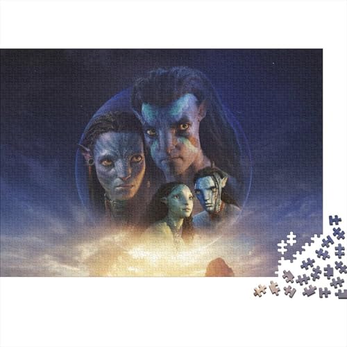 Avatar Puzzles 1000 Teile Schwer Puzzle Spielzeug Lernspiel Impossible Jack Herausforderung Spielzeug Für Erwachsene Und Kinder Ab 12 Jahren 70x50cm/1000pcs von HESHS