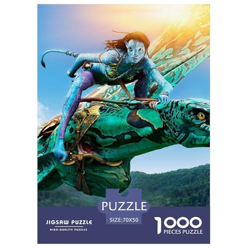 Avatar Puzzles 1000 Teile Schwer Puzzle Spielzeug Lernspiel Impossible Jack Herausforderung Spielzeug Für Erwachsene Und Kinder Ab 14 Jahren 70x50cm/1000pcs Avatar Puzzles 1000 Teile Schwer Puzzle Spielzeug Lernspiel Impossible Jack Herausforderung Spielzeug Für Erwachsene Und Kinder Ab 14 Jahren 70x50cm/1000pcs von HESHS